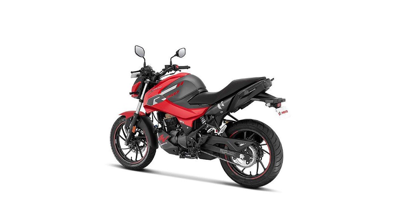 Hero Xtreme 160R 4V Left Rear Three Quarter3