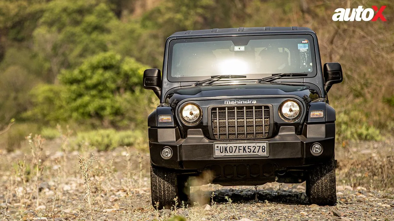 Mahindra Thar Front View