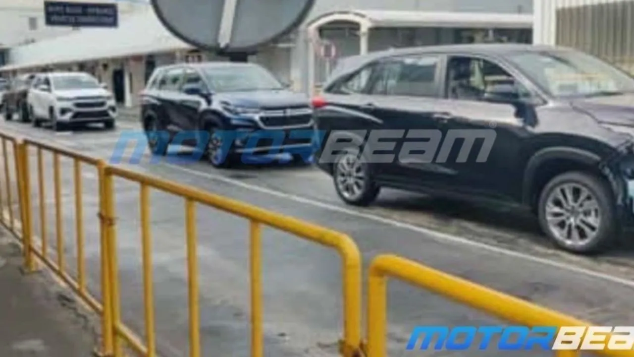 Maruti Suzuki Engage MPV Spied 2