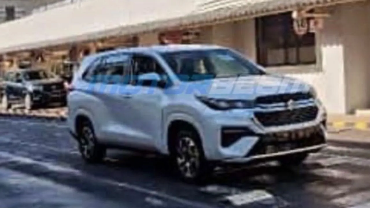 Maruti Suzuki Engage MPV Spied Maruti Suzuki Engage MPV Spied
