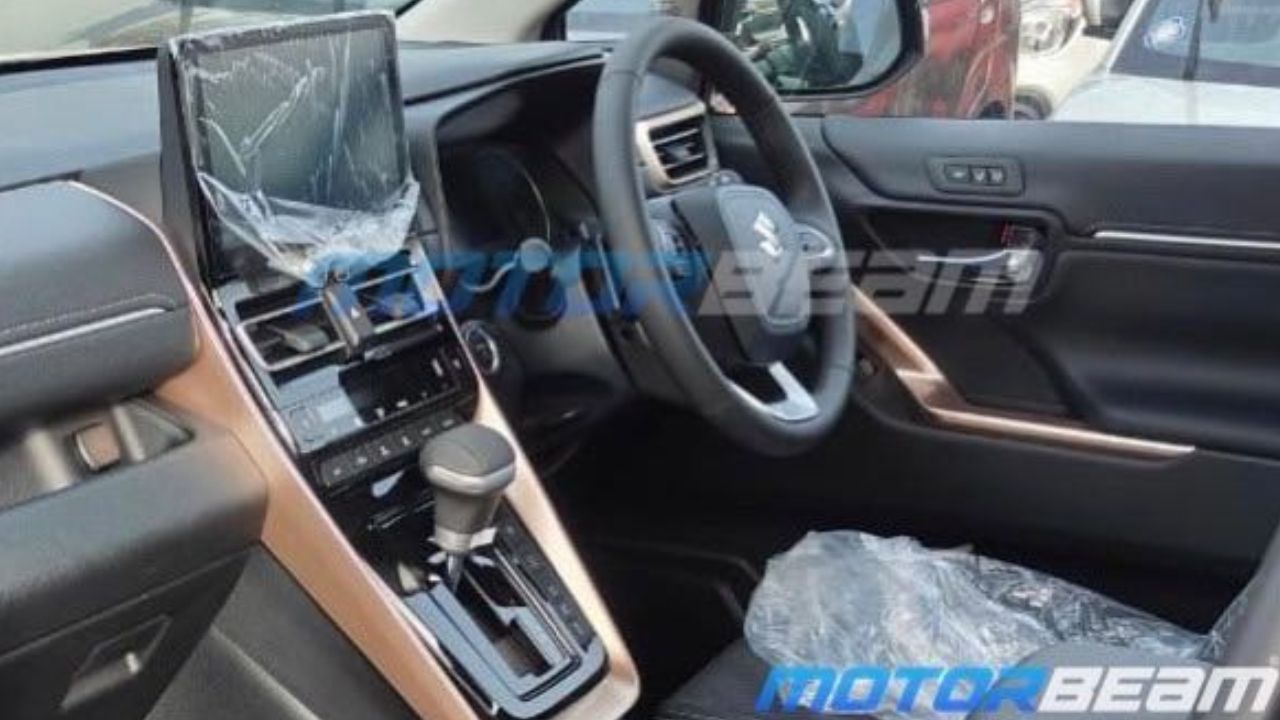 Maruti Suzuki Invicto MPV Interior Leaked Image 1