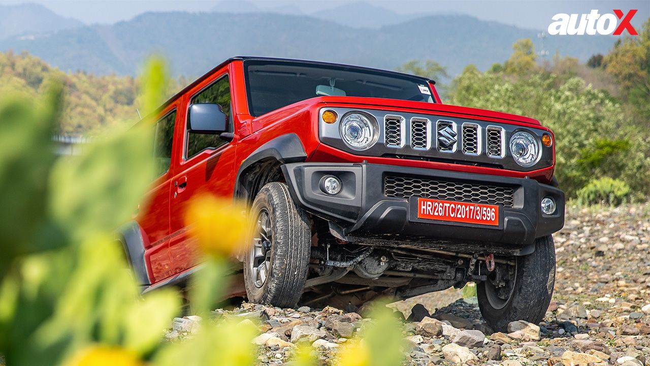 Driving Maruti Suzuki Jimny off-road