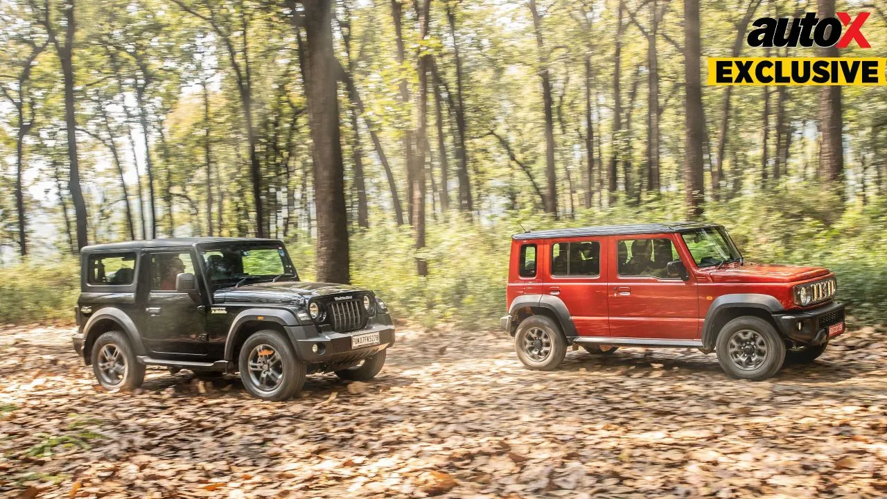 Maruti Suzuki Jimny Vs Mahindra Thar 3 New