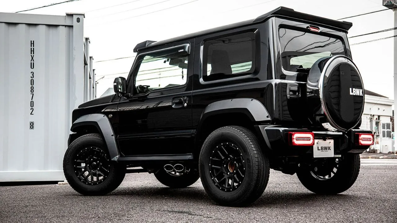 Modified Maruti Suzuki Jimny Rear