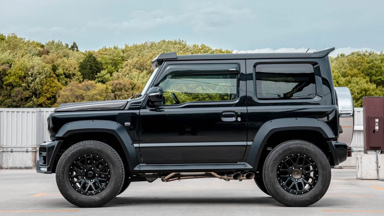 Modified Maruti Suzuki Jimny Side