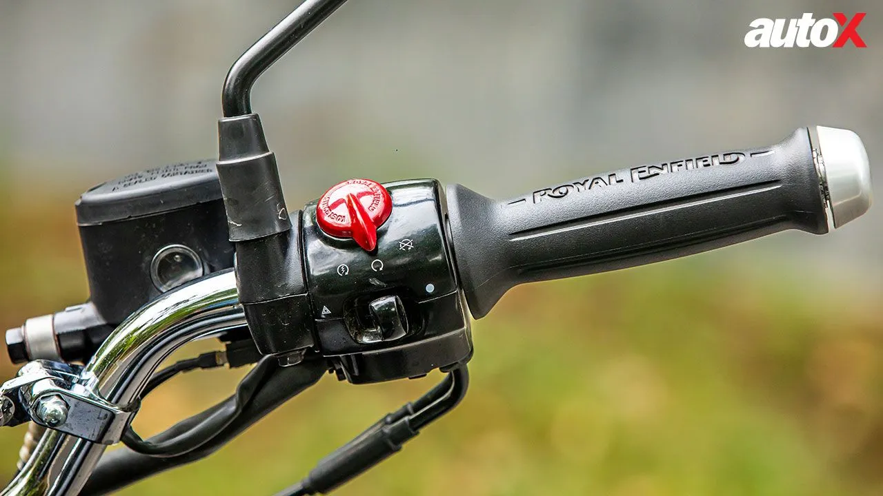 RE Interceptor 650 Self Button