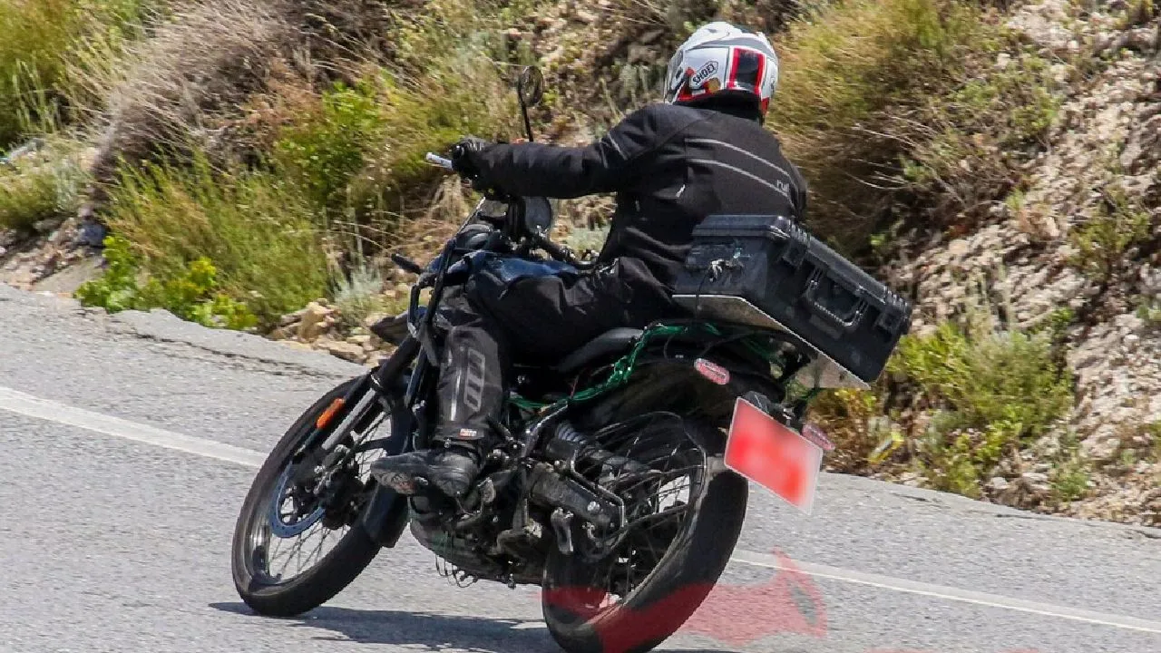 Royal Enfield Himalayan 450 Rear Spied