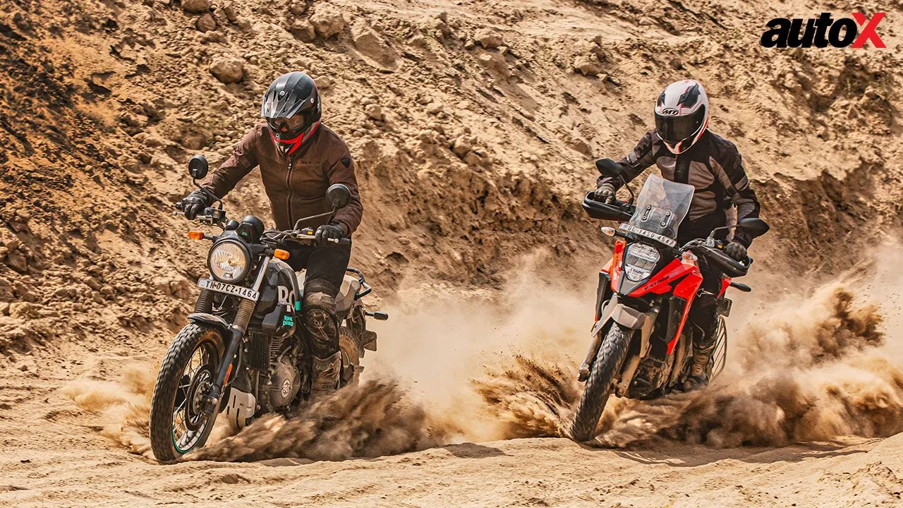 Suzuki V Strom 250 SX Vs Royal Enfield Himalayan Scram 411 Motion