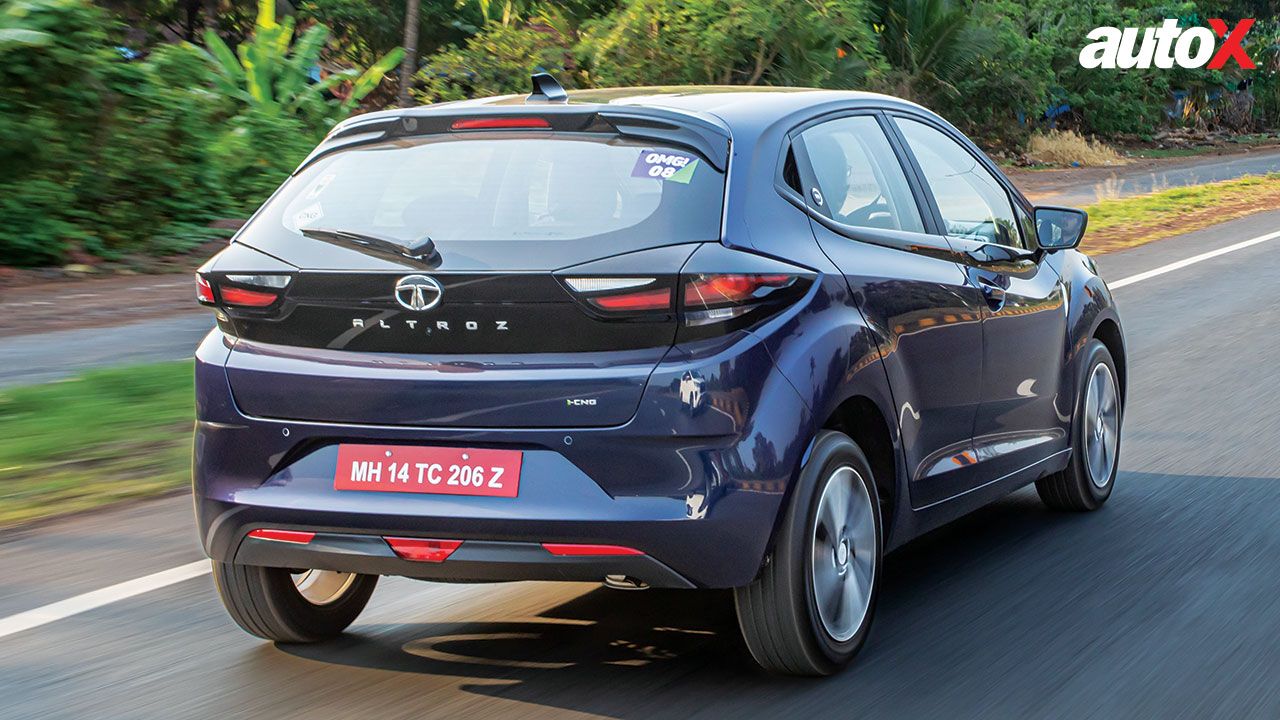 Tata Altroz ICNG Rear Three Quarter