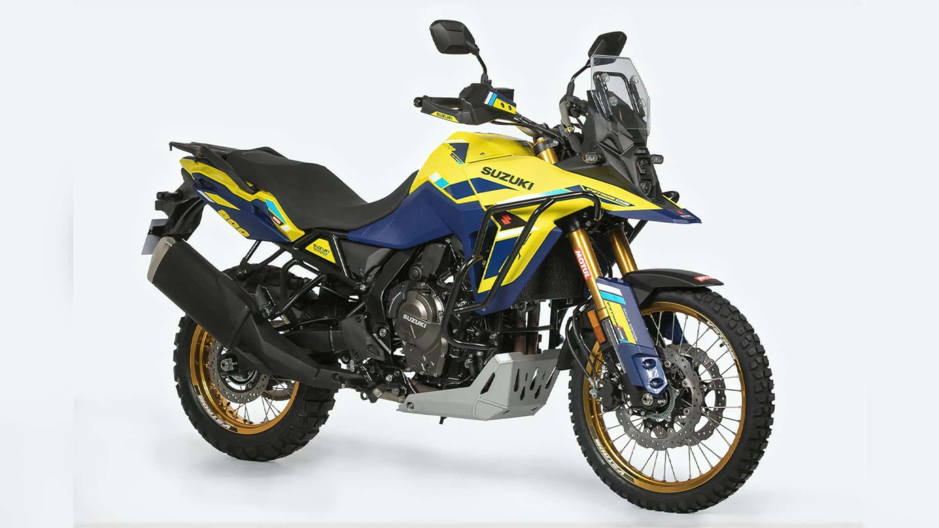 Suzuki V Strom 800de Rally Edition Front Right Angle View