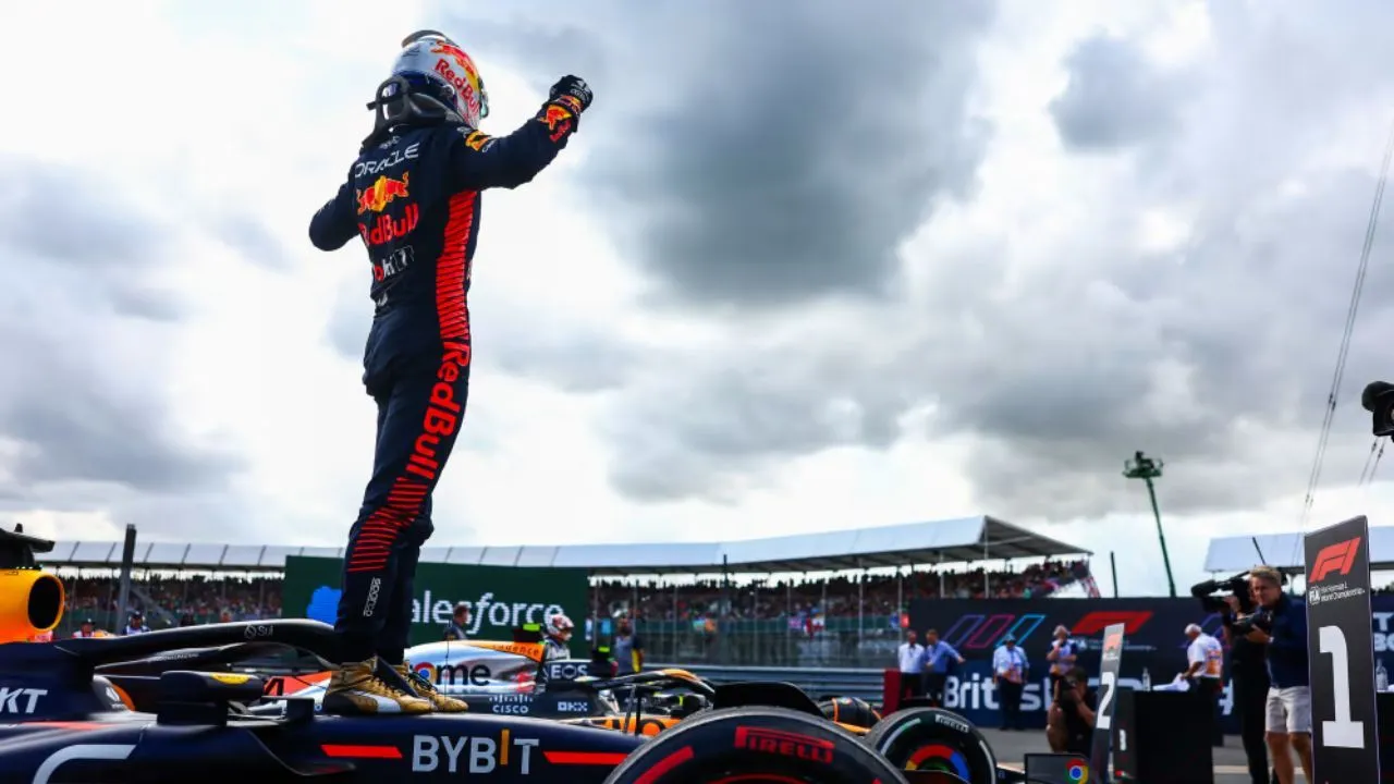 F1 British Grand Prix Race Result