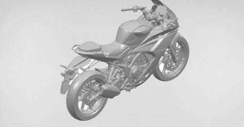 New Hero Karizma XMR 210 Design Leaked Through Patent Filing