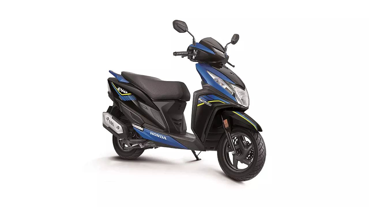 Honda Dio 125 Mat Marvel Blue Metallic