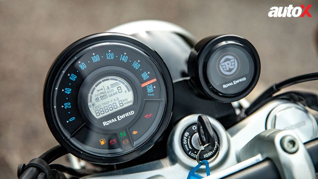 Royal Enfield Super Meteor 650 Speedometer