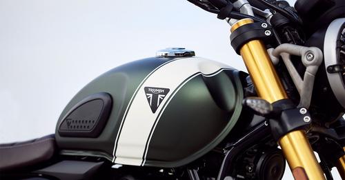 Triumph Scrambler 400 X Fuel Tank