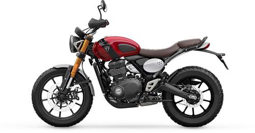 Triumph Scrambler 400 X Left Side View