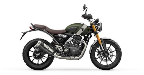 Triumph Scrambler 400 X Matt Khaki Green