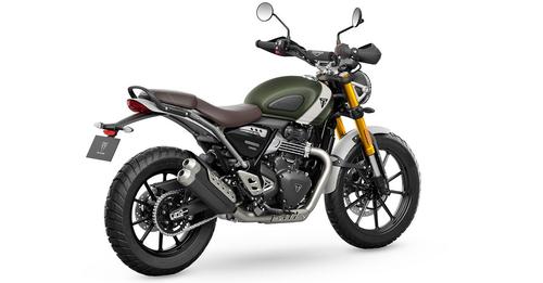 Triumph Scrambler 400 X Rear Right View