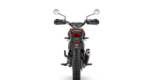 Triumph Scrambler 400 X Rear View