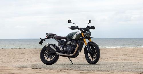 Triumph Scrambler 400 X Right Side View