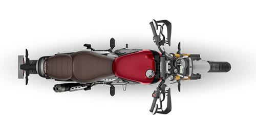 Triumph Scrambler 400 X Top View