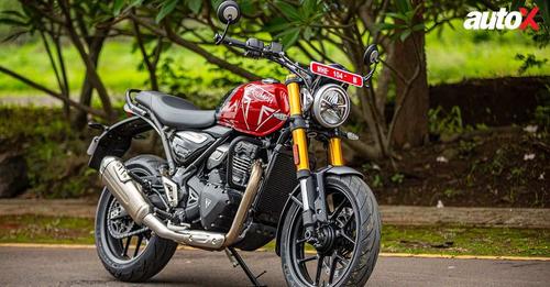 Triumph Speed 400 Right Front Three Quarter