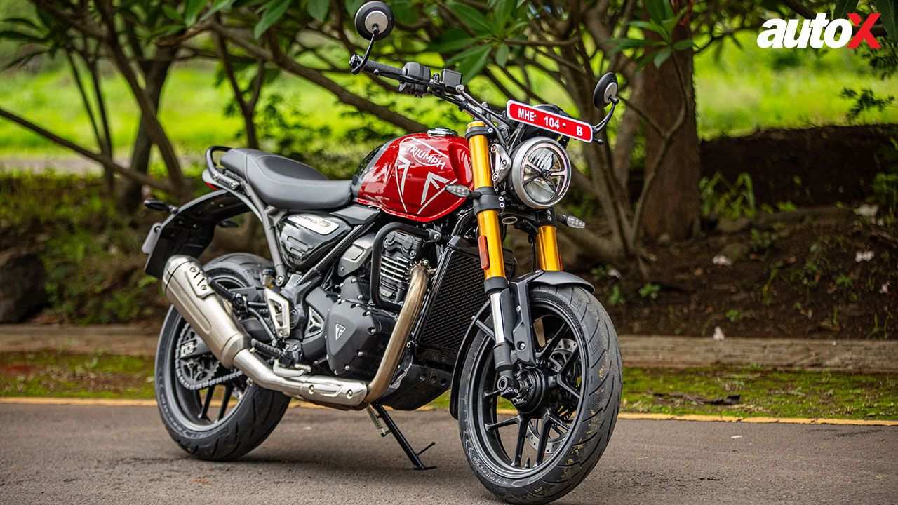 Triumph Speed 400 Right Front Three Quarter