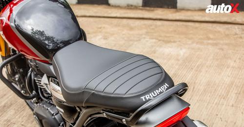 Triumph Speed 400 Seat View