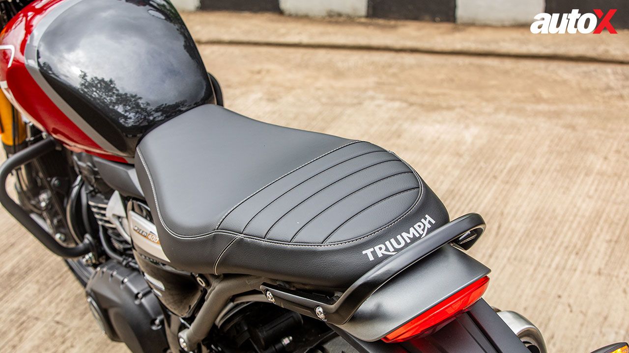 Triumph Speed 400 Seat View
