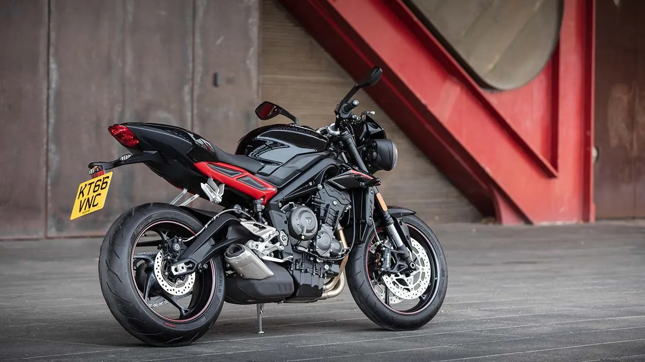 Triumph Street Triple R Right Rear Three Quarter