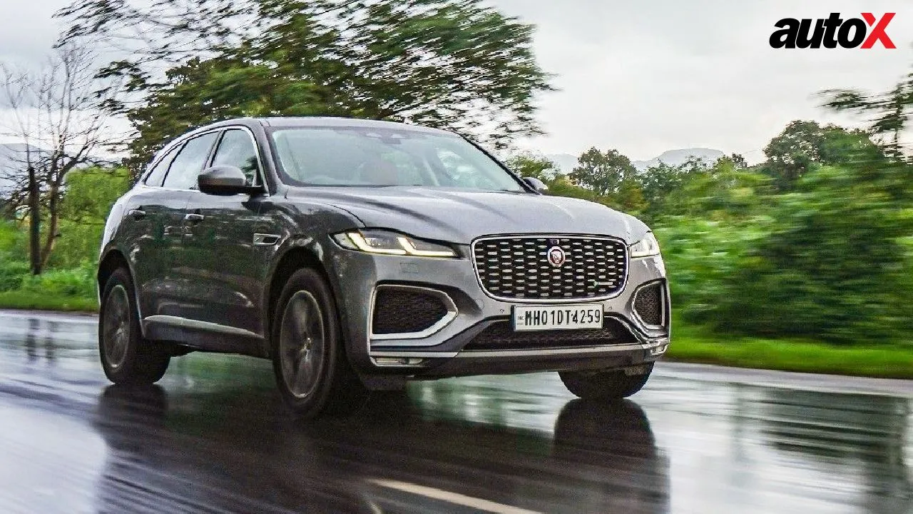 2021 Jaguar F Pace Facelift Review India Action M Logo