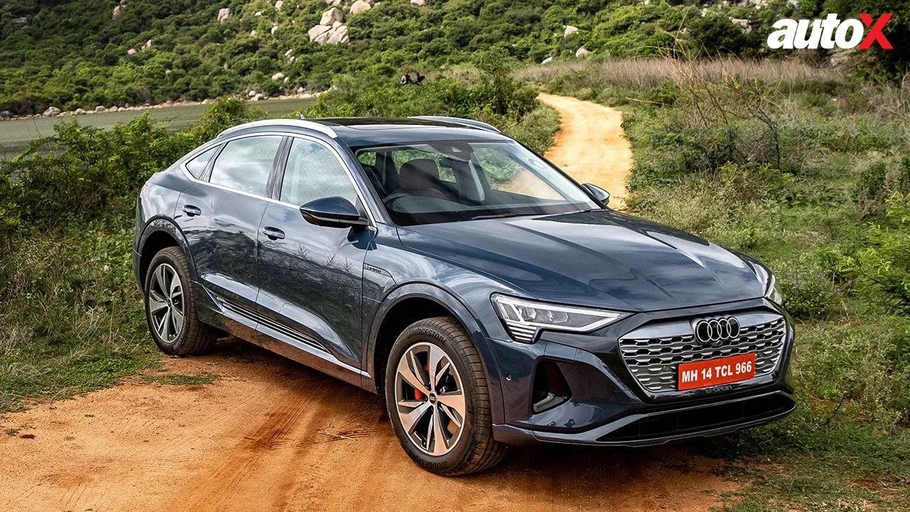 Audi Q8 E Tron Front Three Quarter