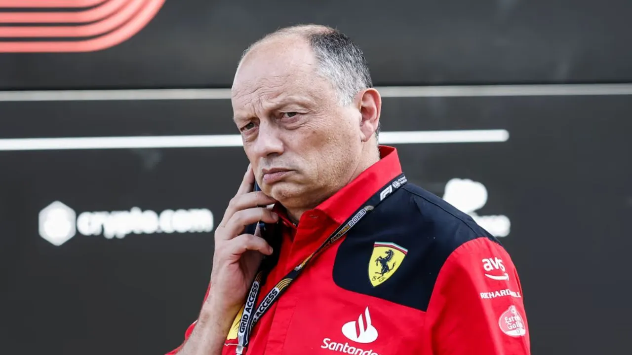 F1 Ferrari Frederic Vasseur
