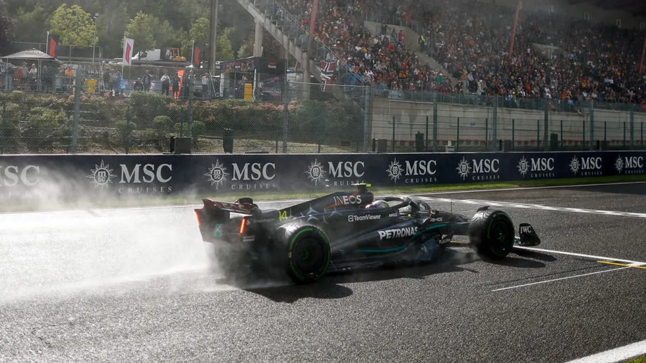 F1 Mercedes W14
