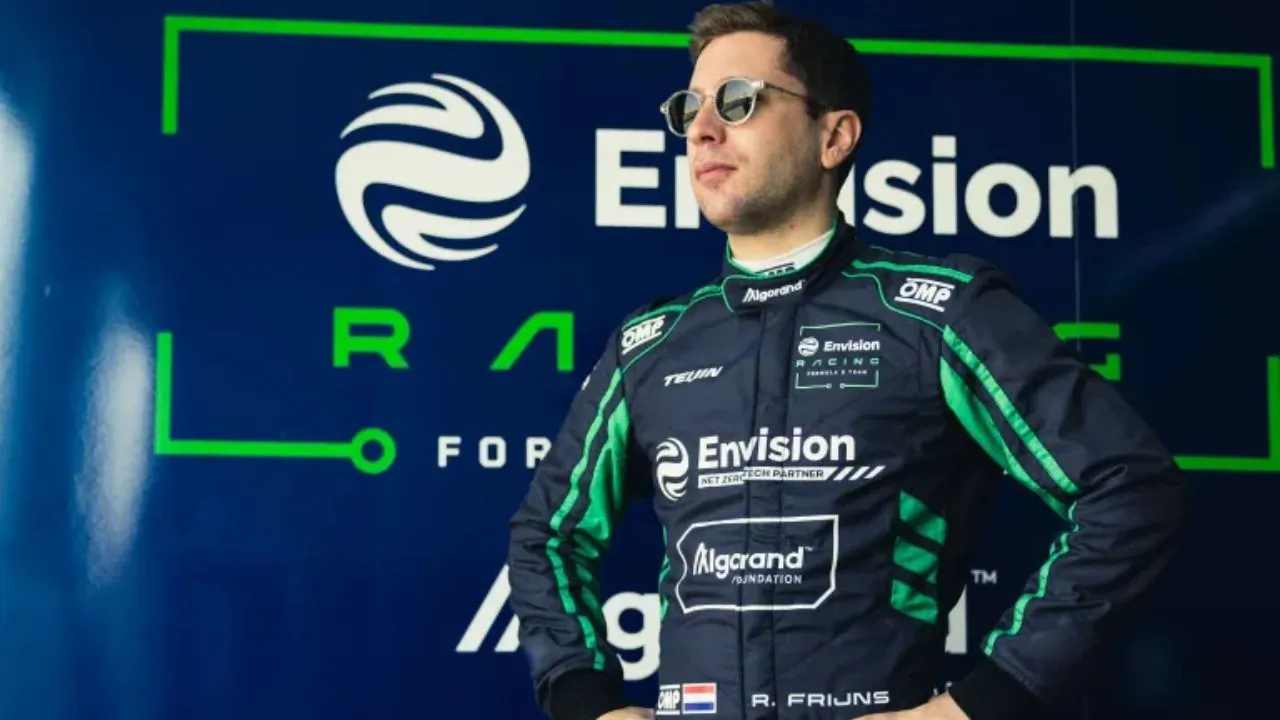 Formula E Envision Racing Robin Frijns 