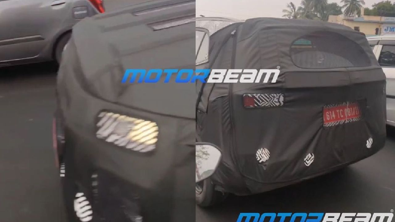 Hyundai Creta Facelift Spy Image