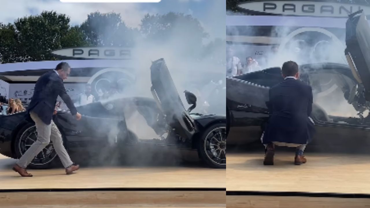 Pagani Utopia S Fire Extinguisher Sets Off 