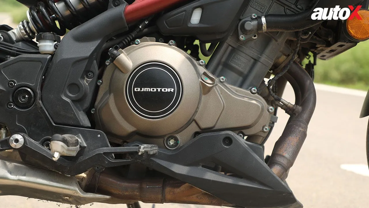 QJ Motor SRK 400 Engine From Right