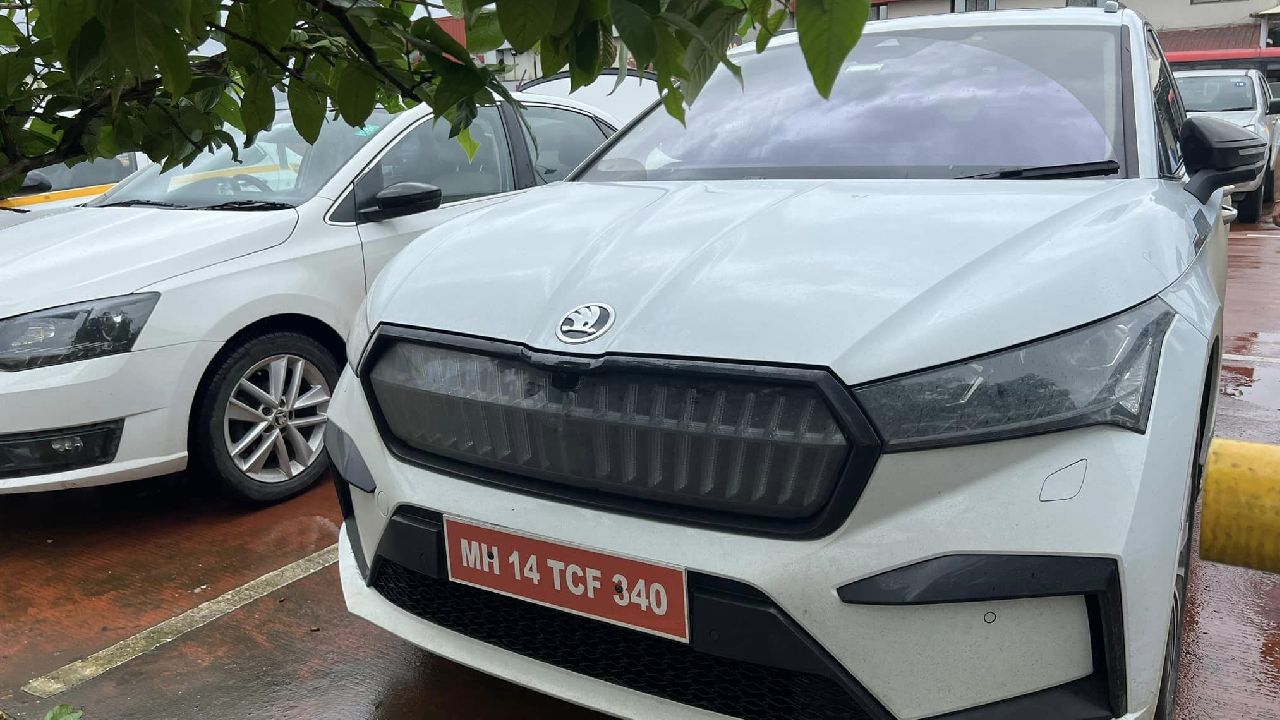 Skoda Enyaq EV Front