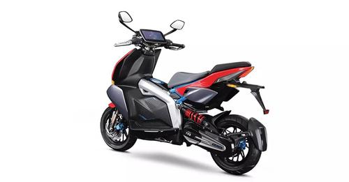 TVS X Left Rear Three Quarter