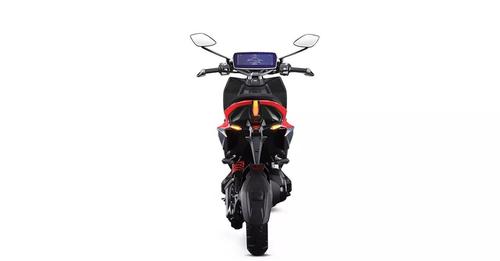 TVS X Rear View