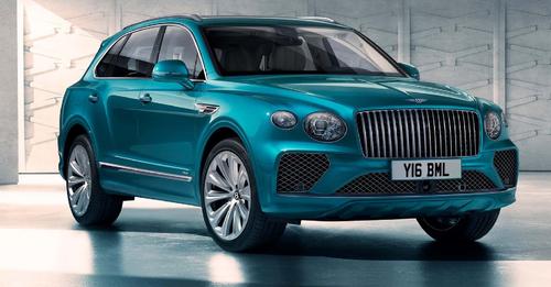 Bentayga Bentley Front Quarter
