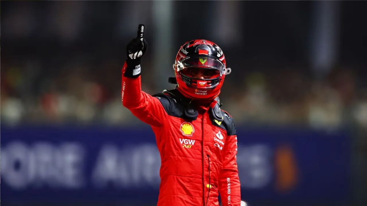 F1 Ferrari Carlos Sainz 