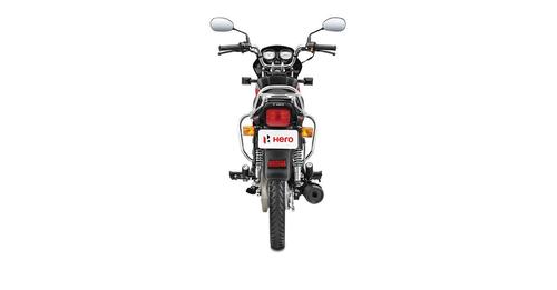 Hero Splendor Plus Rear View
