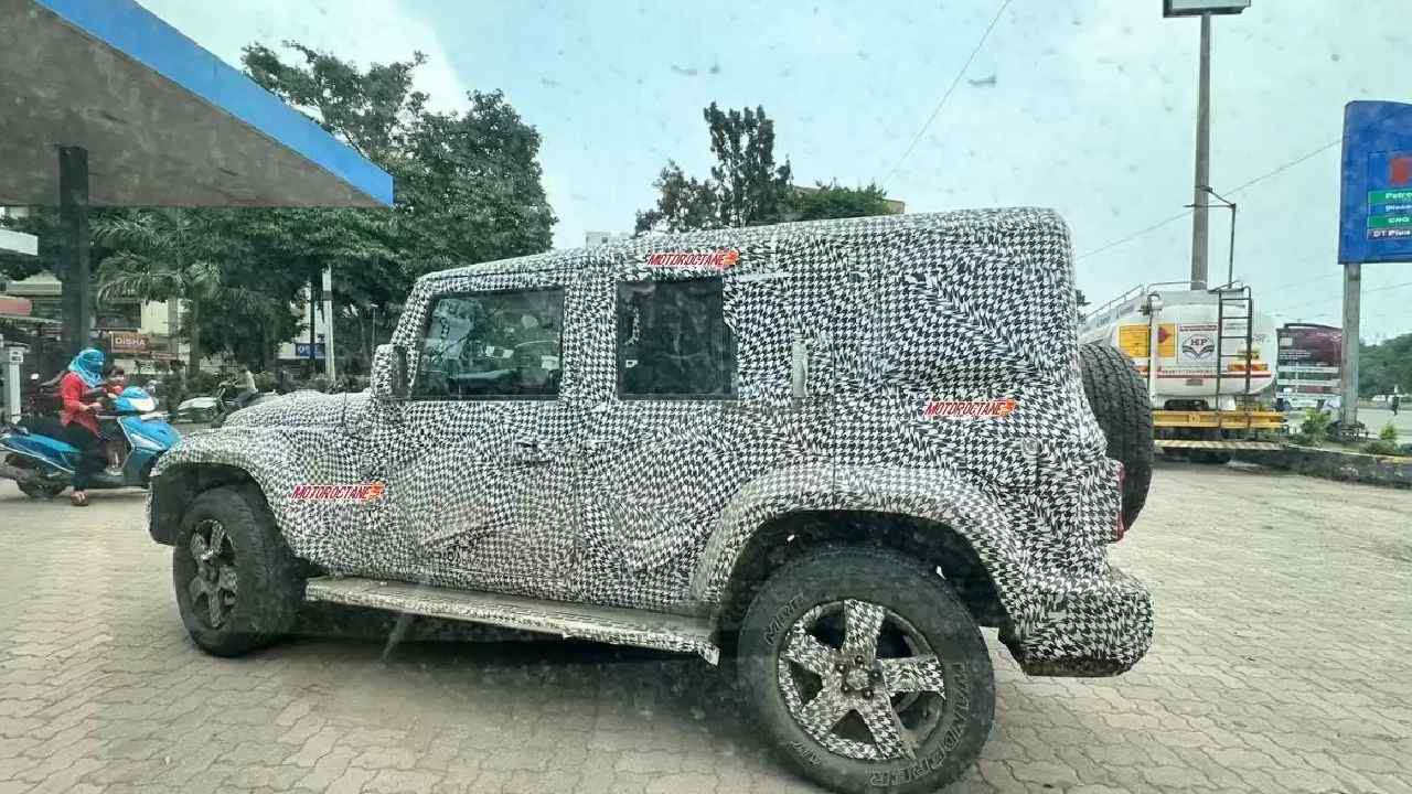 Mahindra Thar 5 Door Spy