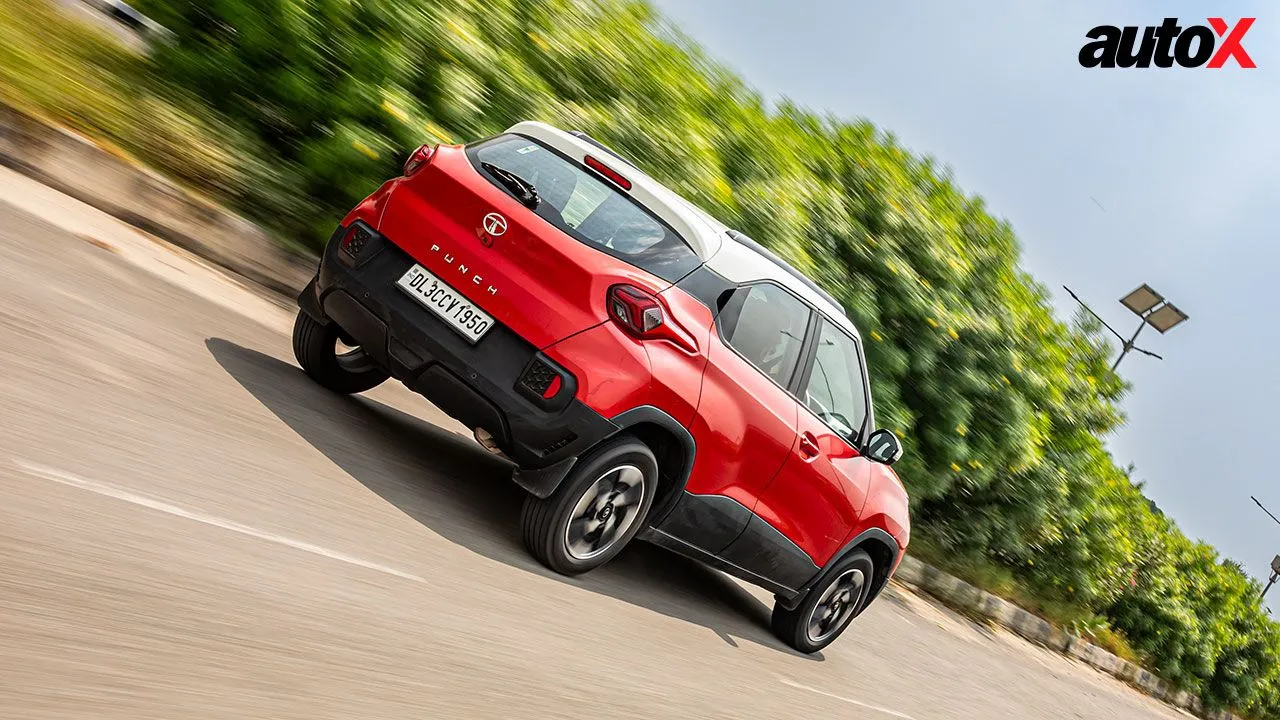 TATA Punch Rear Three Quarter