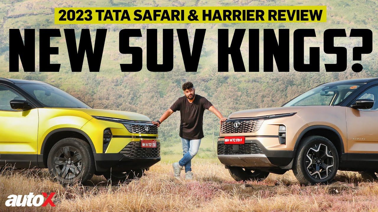 2023 Tata Harrier And Safari Facelift First Drive Review Better Design Features Safety AutoX