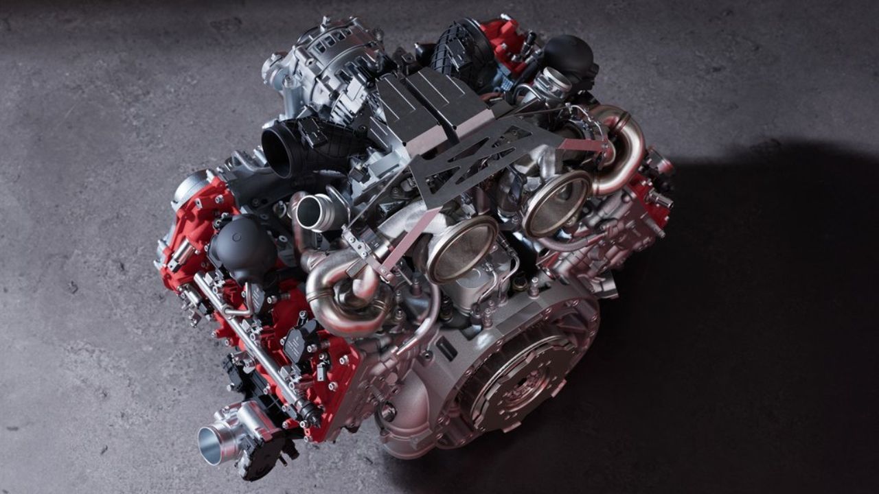 Ferrari 296 Challenge Engine