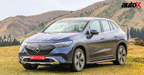 Mercedes Benz EQE 500 Front Quarter Full 