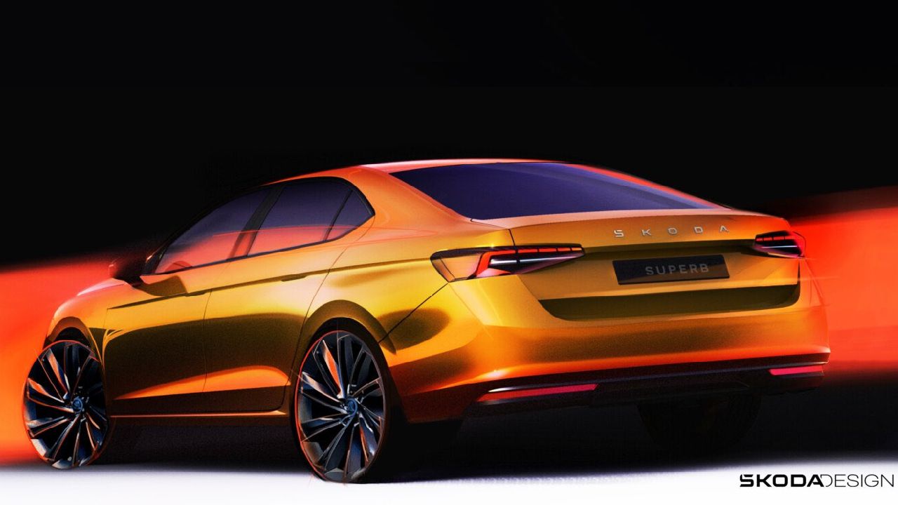 Skoda Superb 2024 Rear